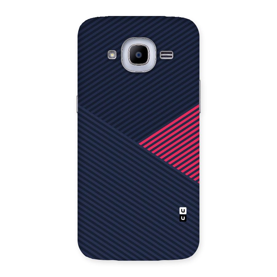 Criscros Stripes Back Case for Samsung Galaxy J2 2016