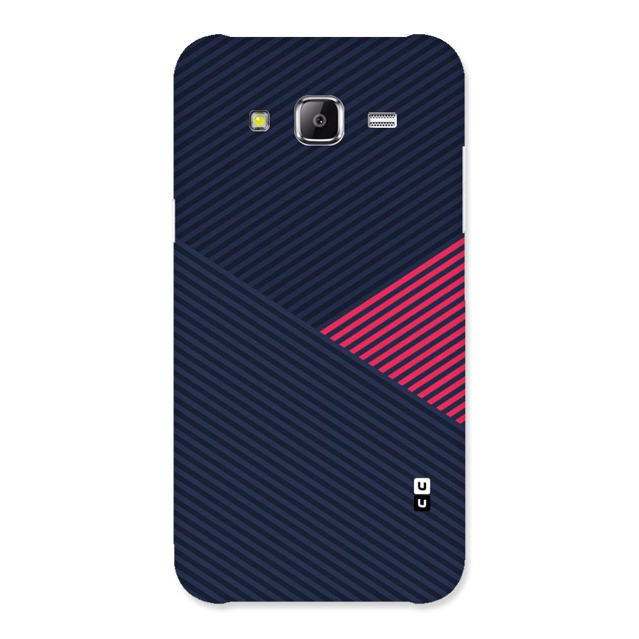 Criscros Stripes Back Case for Samsung Galaxy J2 Prime