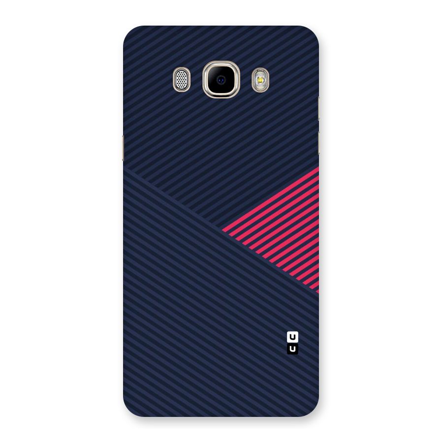 Criscros Stripes Back Case for Samsung Galaxy J7 2016