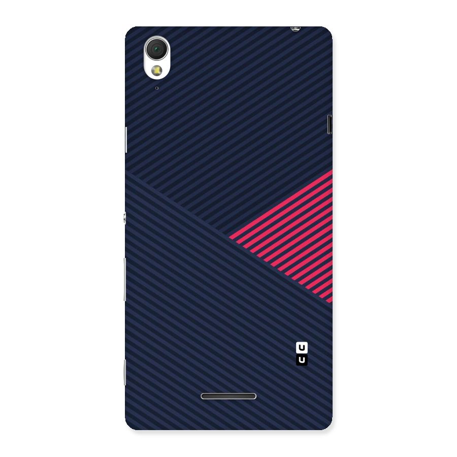 Criscros Stripes Back Case for Sony Xperia T3