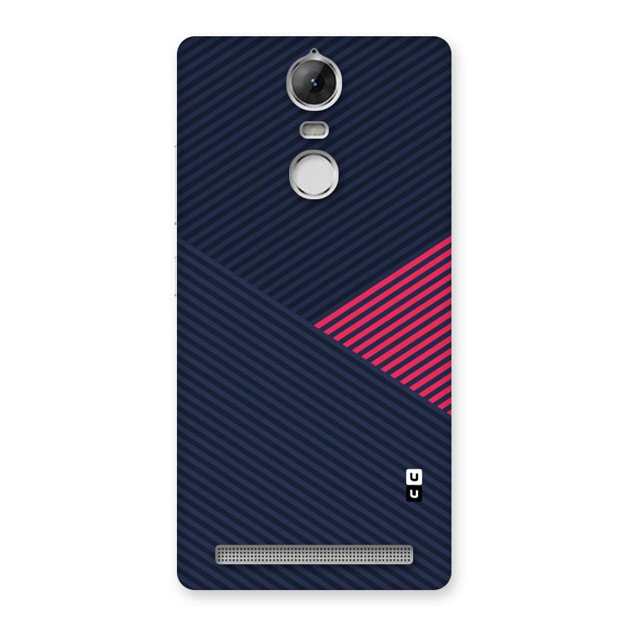 Criscros Stripes Back Case for Vibe K5 Note