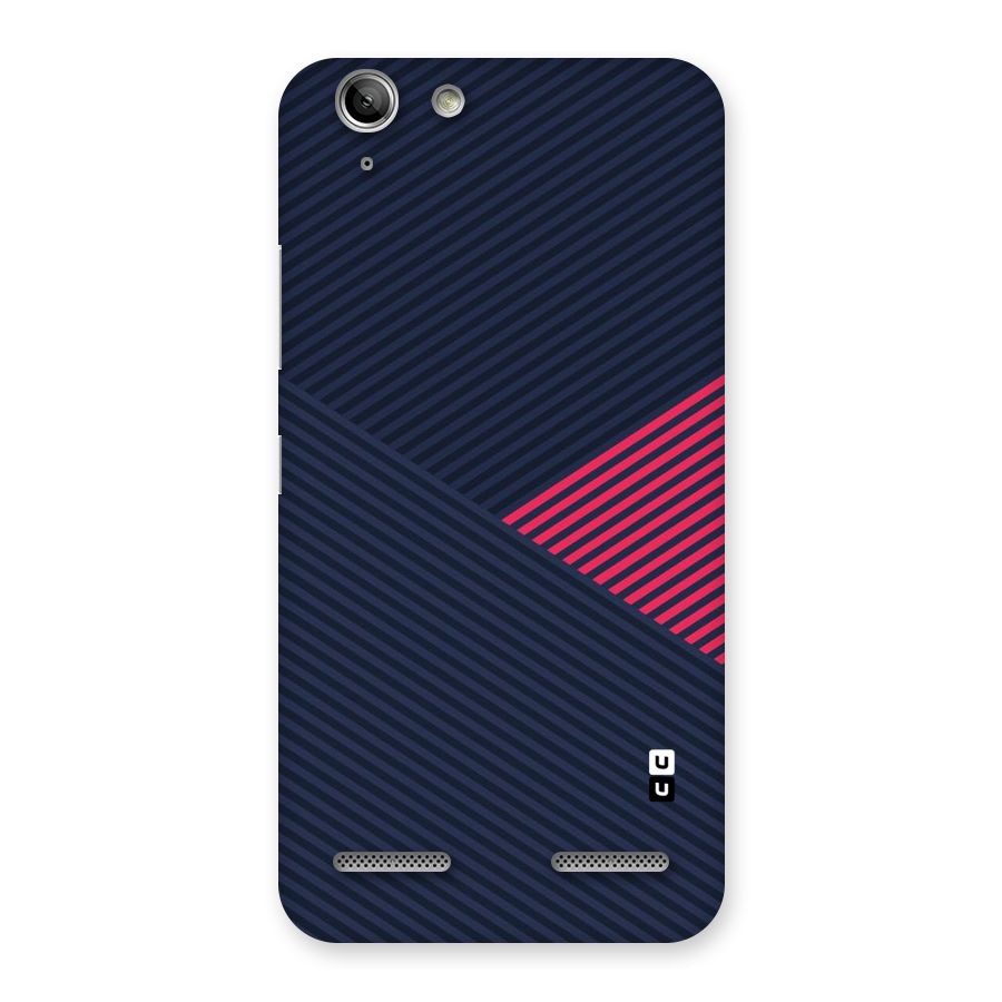 Criscros Stripes Back Case for Vibe K5 Plus