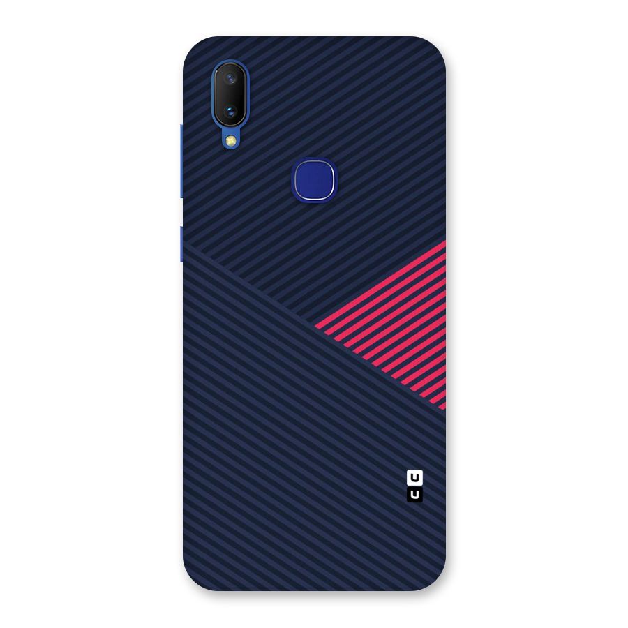 Criscros Stripes Back Case for Vivo V11
