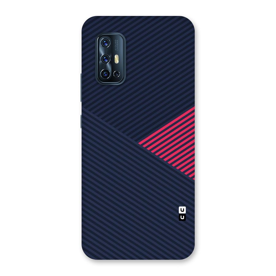 Criscros Stripes Back Case for Vivo V17