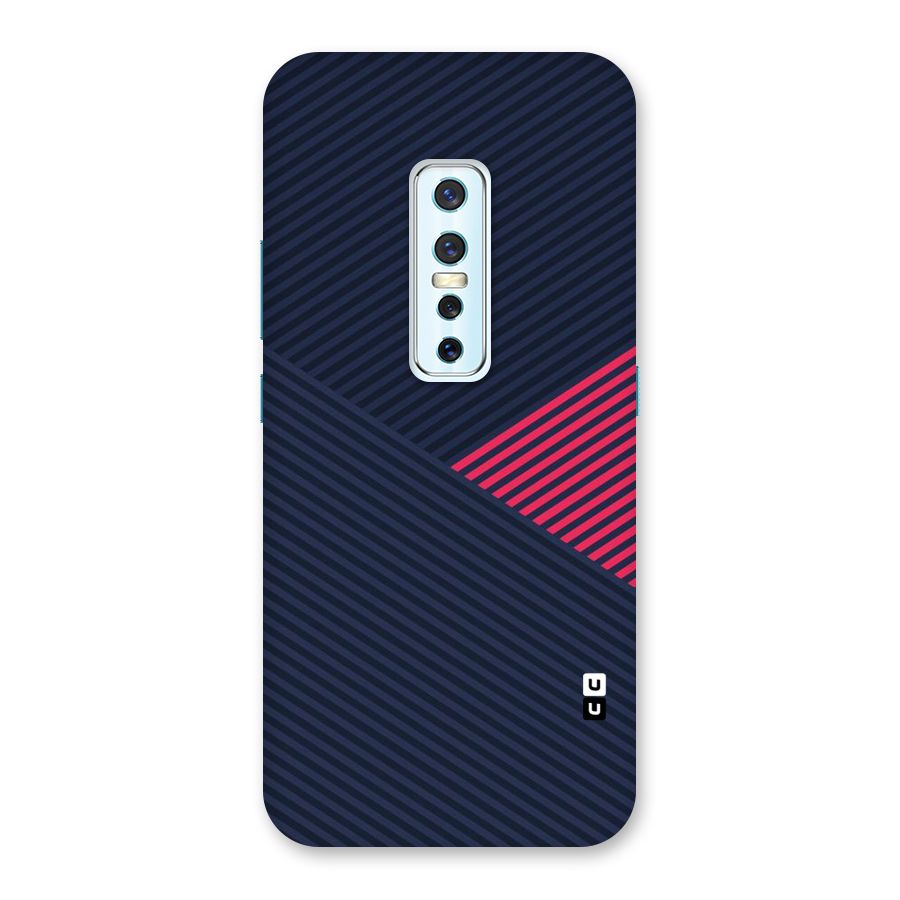 Criscros Stripes Back Case for Vivo V17 Pro