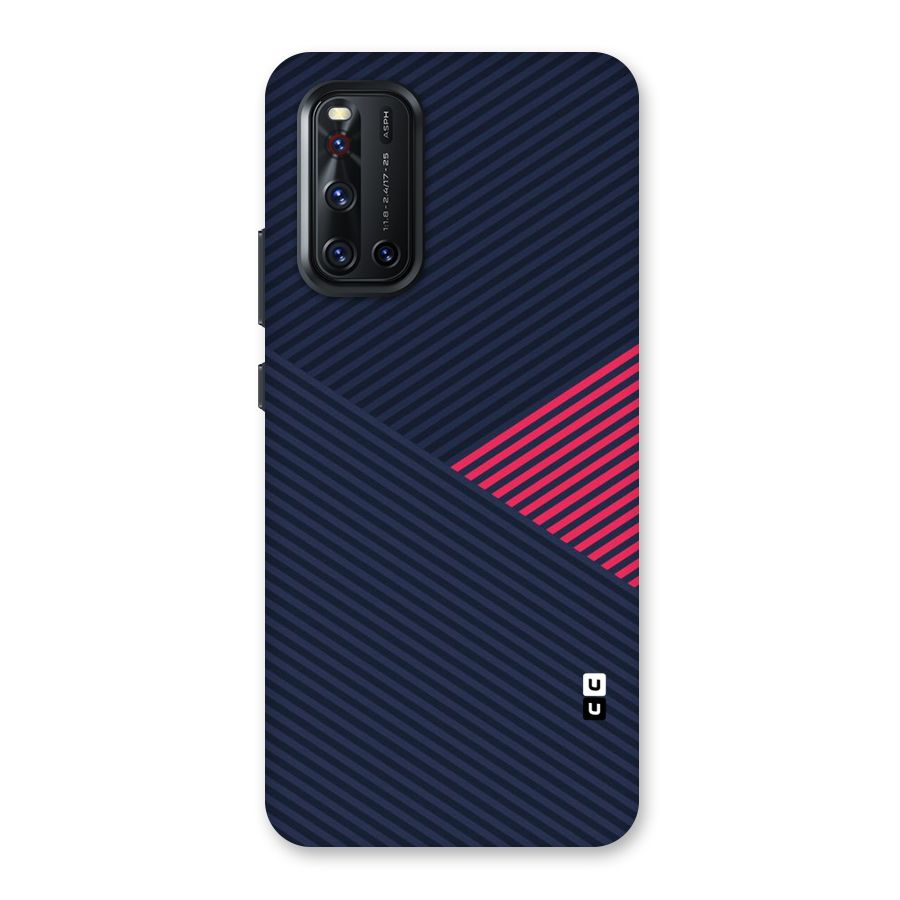 Criscros Stripes Back Case for Vivo V19