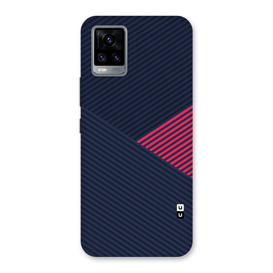 Criscros Stripes Back Case for Vivo V20
