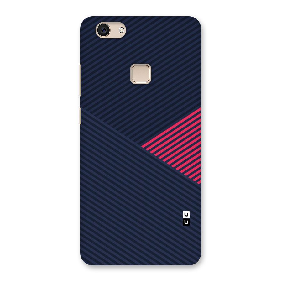 Criscros Stripes Back Case for Vivo V7