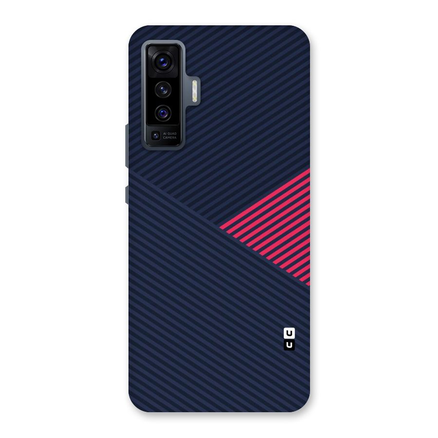 Criscros Stripes Back Case for Vivo X50