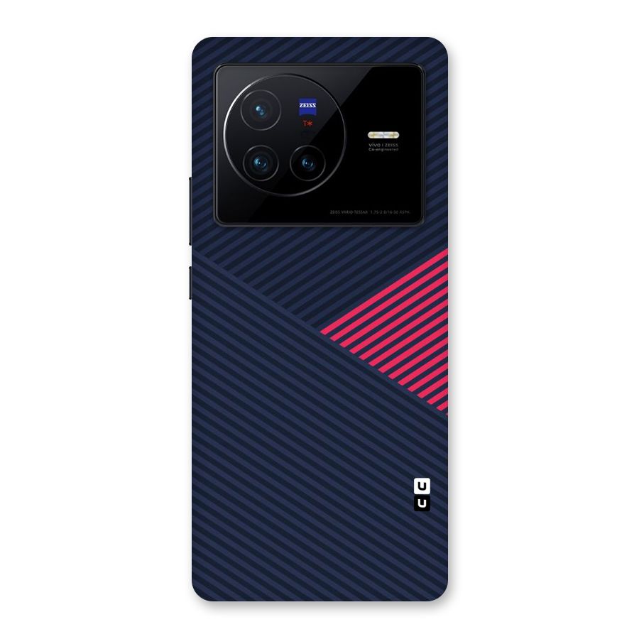 Criscros Stripes Back Case for Vivo X80