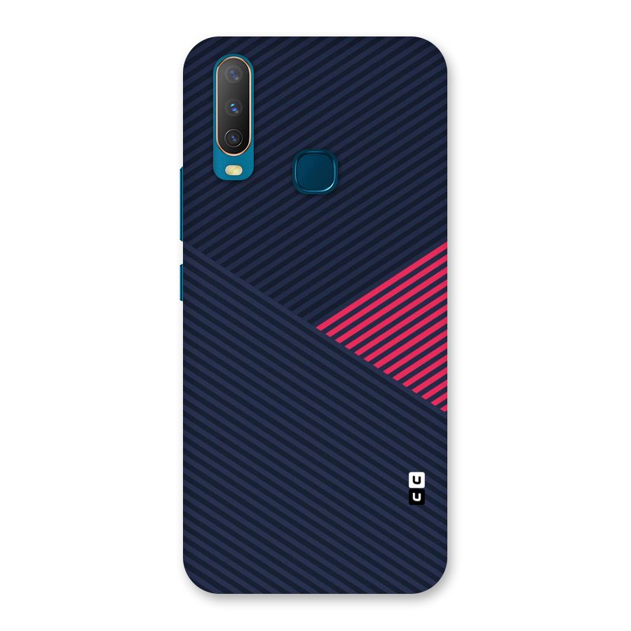Criscros Stripes Back Case for Vivo Y12