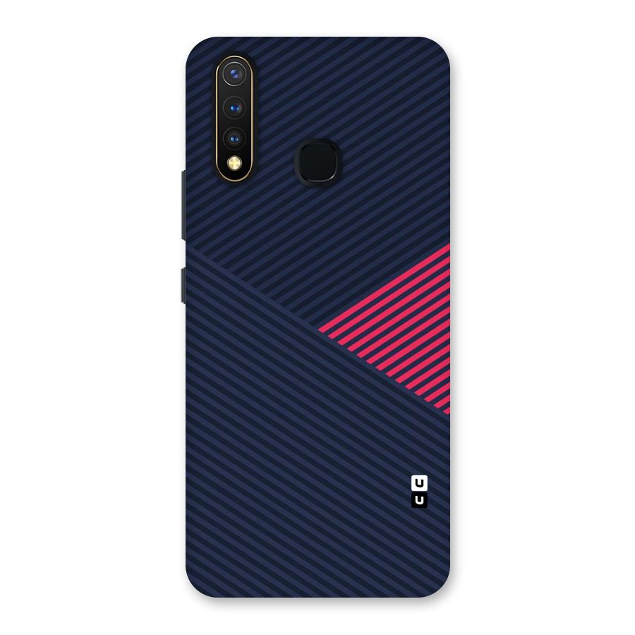 Criscros Stripes Back Case for Vivo Y19