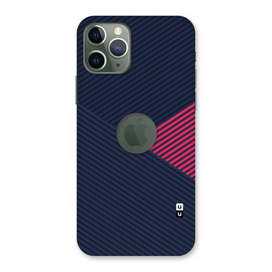 Criscros Stripes Back Case for iPhone 11 Pro Logo  Cut