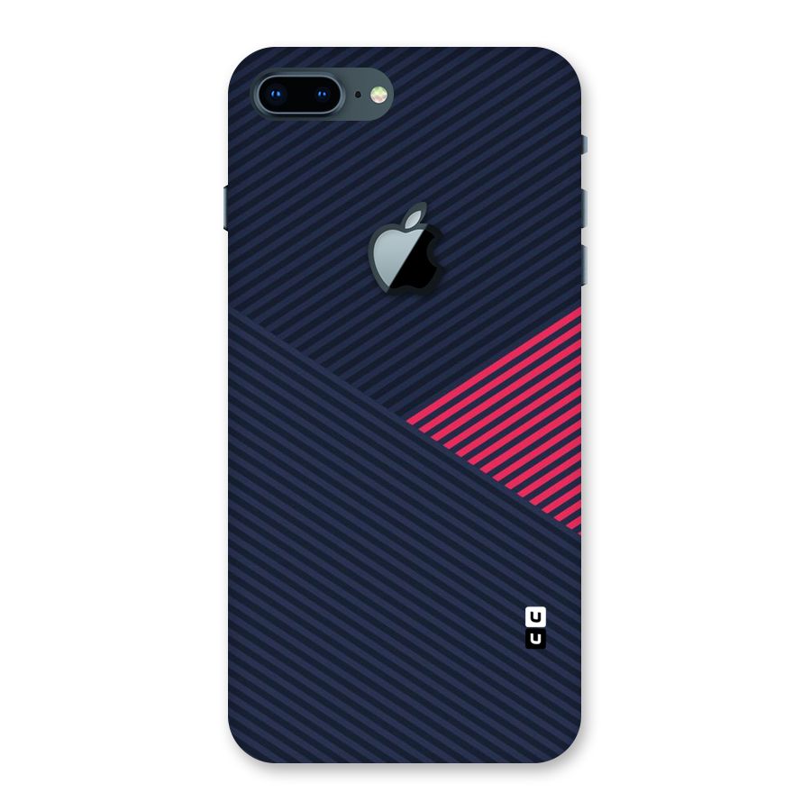 Criscros Stripes Back Case for iPhone 7 Plus Apple Cut