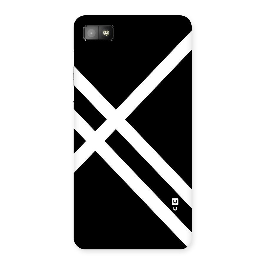 CrissCross Lines Back Case for Blackberry Z10