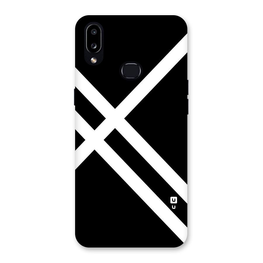 CrissCross Lines Back Case for Galaxy A10s