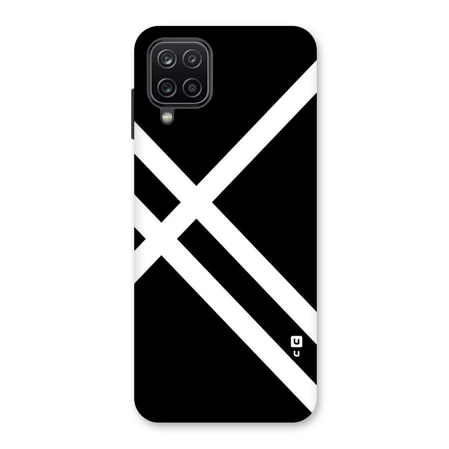 CrissCross Lines Back Case for Galaxy A12
