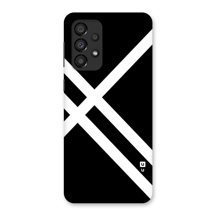 CrissCross Lines Back Case for Galaxy A33 5G