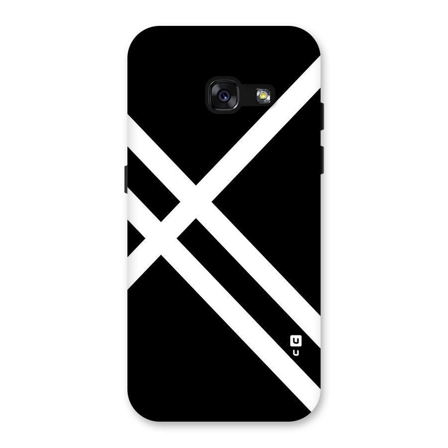 CrissCross Lines Back Case for Galaxy A3 (2017)