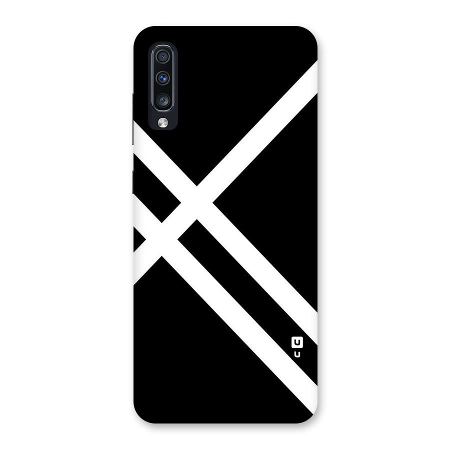 CrissCross Lines Back Case for Galaxy A70s