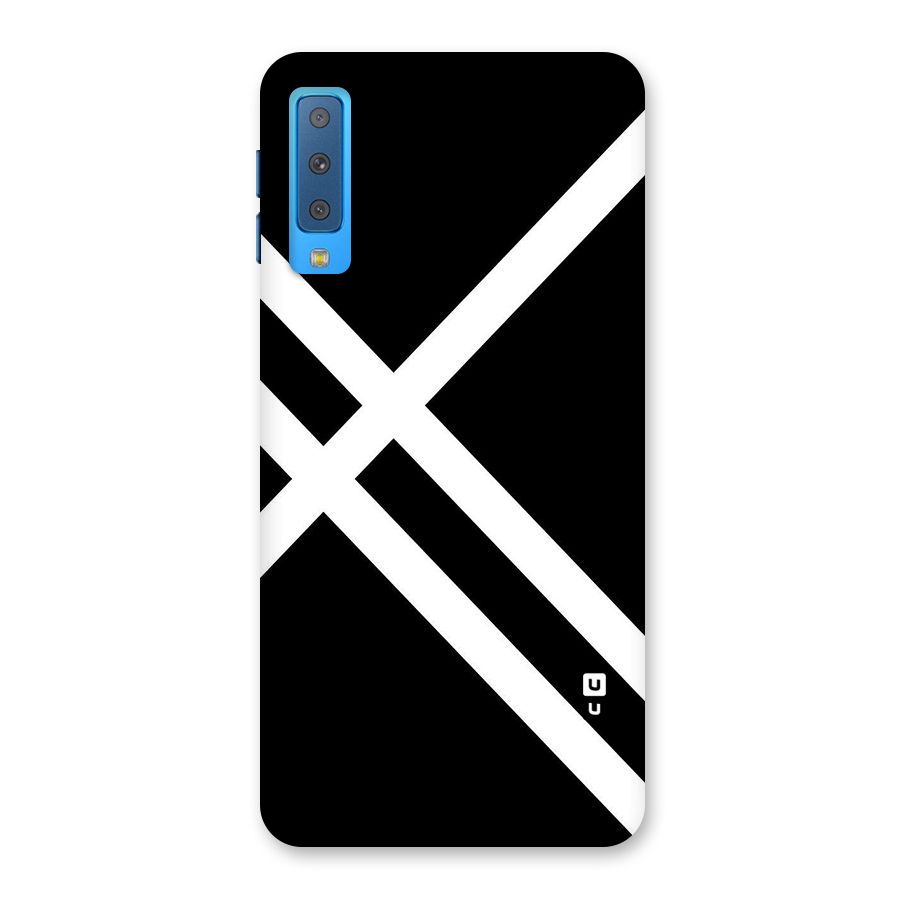 CrissCross Lines Back Case for Galaxy A7 (2018)