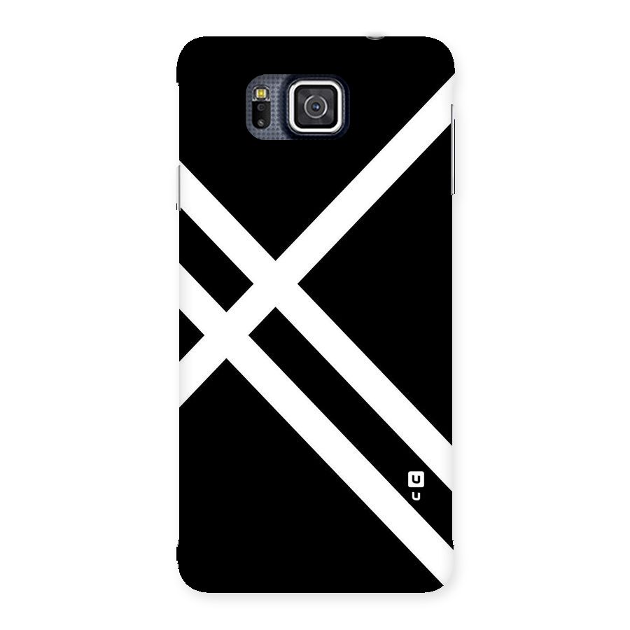 CrissCross Lines Back Case for Galaxy Alpha