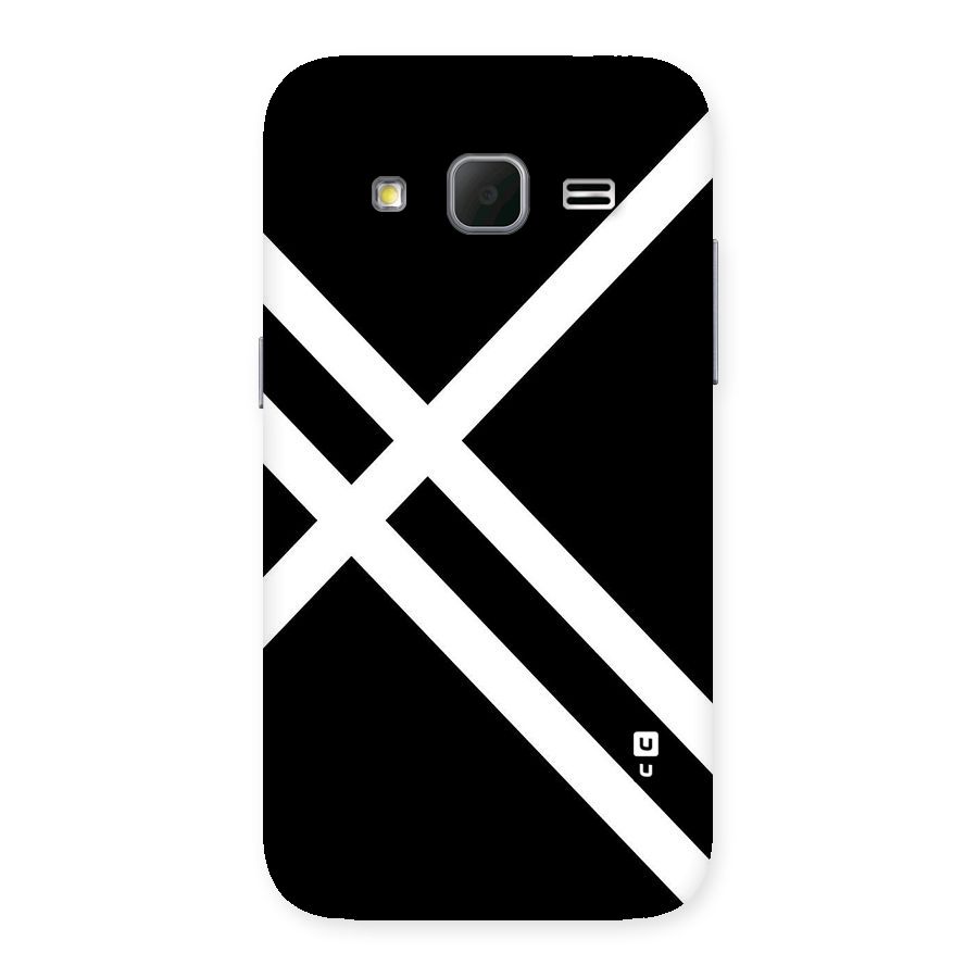 CrissCross Lines Back Case for Galaxy Core Prime