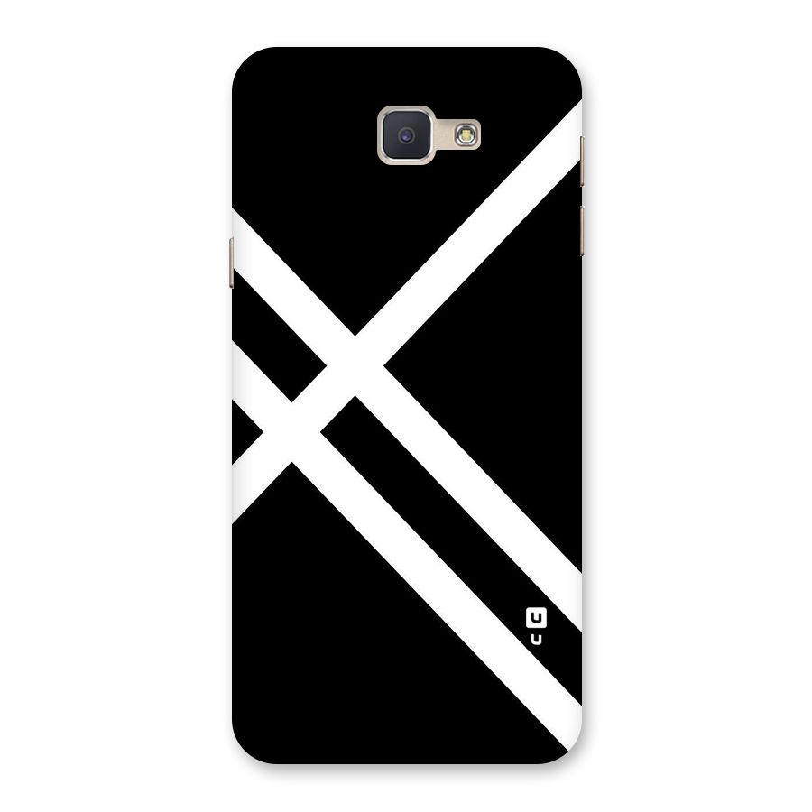 CrissCross Lines Back Case for Galaxy J5 Prime