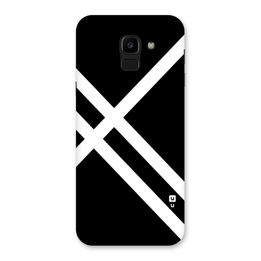 CrissCross Lines Back Case for Galaxy J6