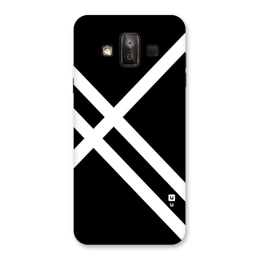 CrissCross Lines Back Case for Galaxy J7 Duo