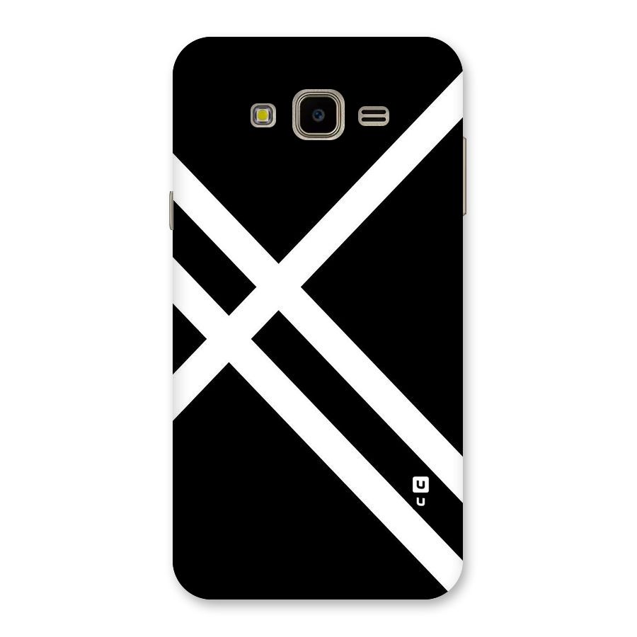 CrissCross Lines Back Case for Galaxy J7 Nxt
