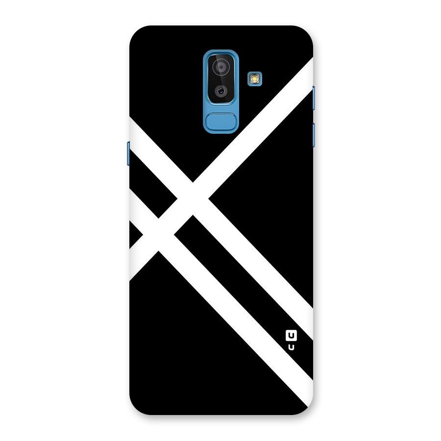 CrissCross Lines Back Case for Galaxy J8