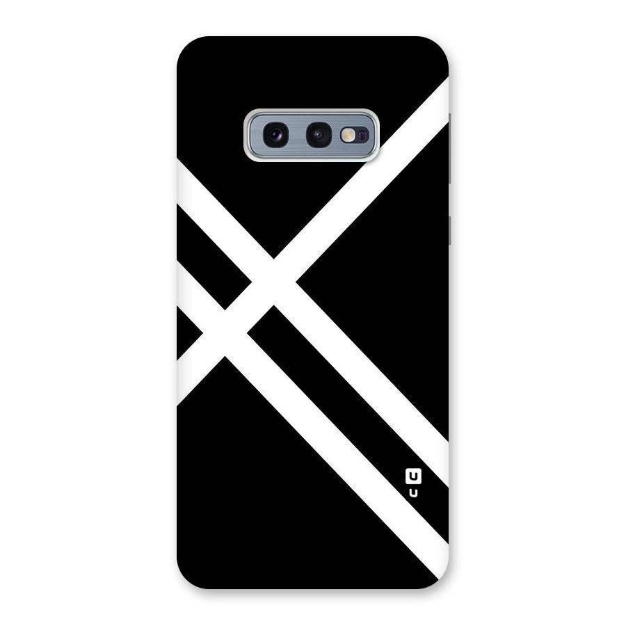 CrissCross Lines Back Case for Galaxy S10e