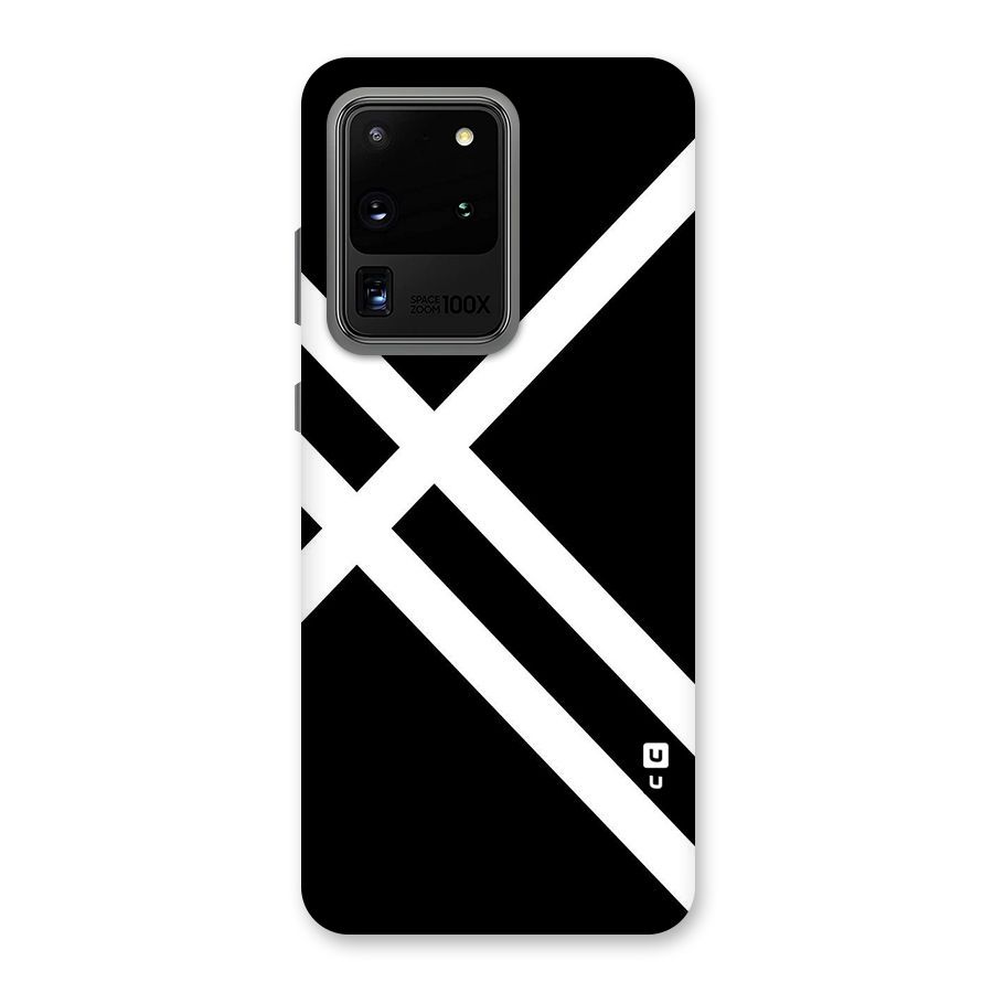 CrissCross Lines Back Case for Galaxy S20 Ultra