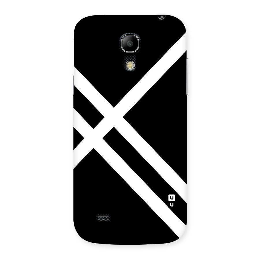 CrissCross Lines Back Case for Galaxy S4 Mini