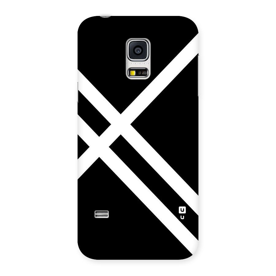 CrissCross Lines Back Case for Galaxy S5 Mini