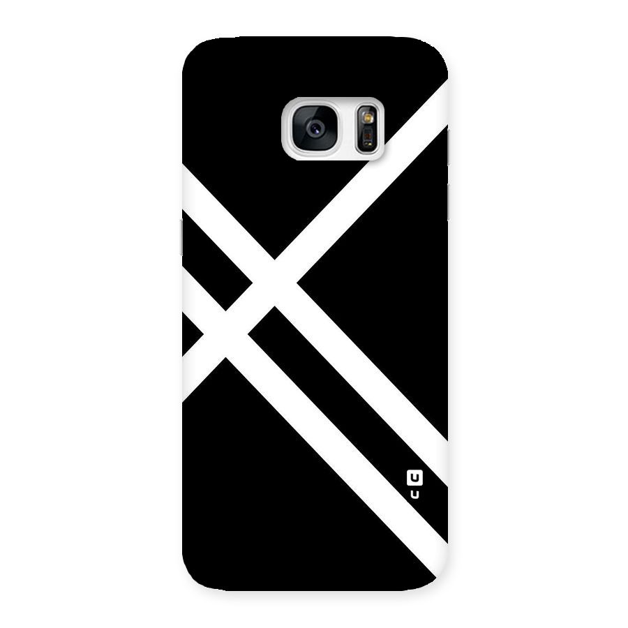 CrissCross Lines Back Case for Galaxy S7 Edge