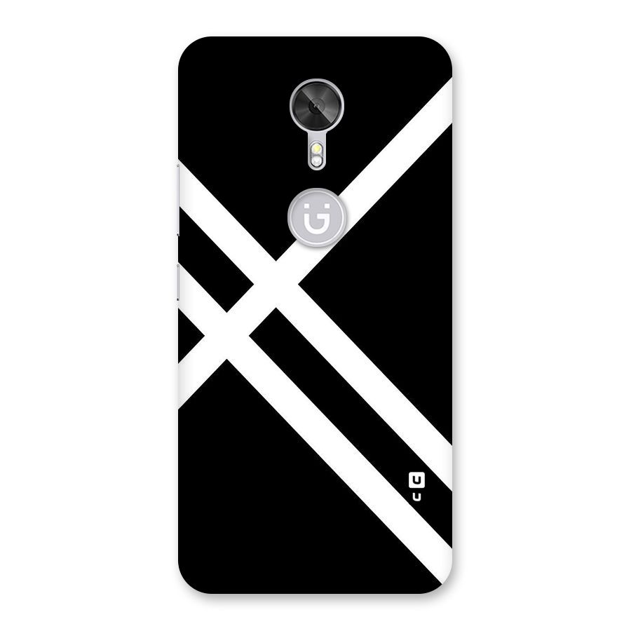CrissCross Lines Back Case for Gionee A1