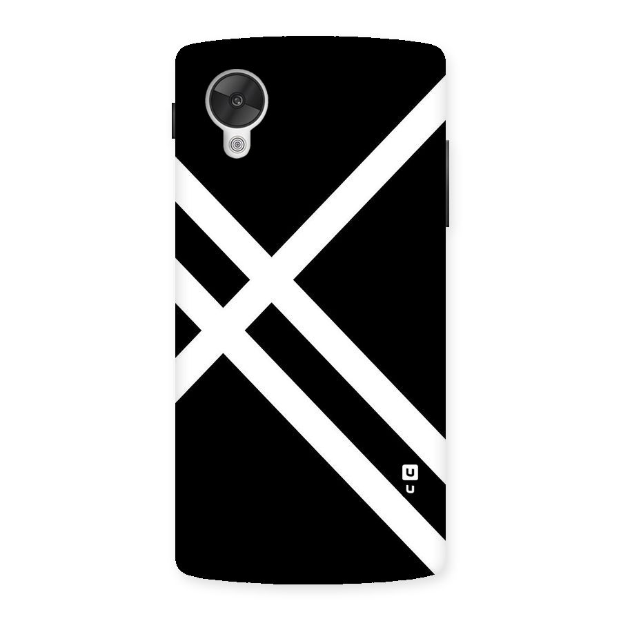 CrissCross Lines Back Case for Google Nexsus 5