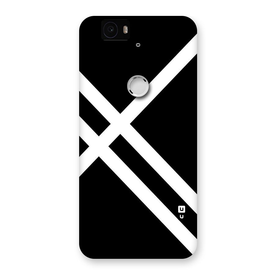CrissCross Lines Back Case for Google Nexus-6P