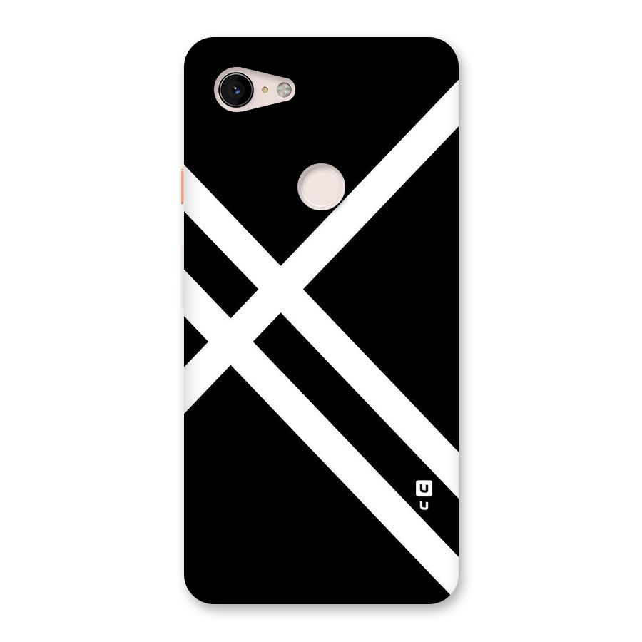 CrissCross Lines Back Case for Google Pixel 3 XL