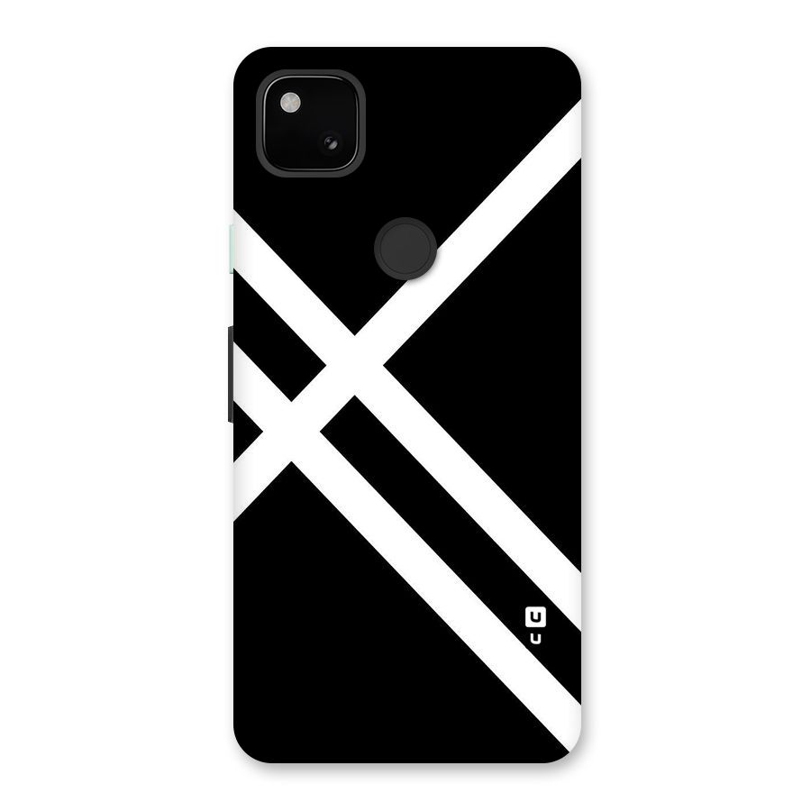 CrissCross Lines Back Case for Google Pixel 4a