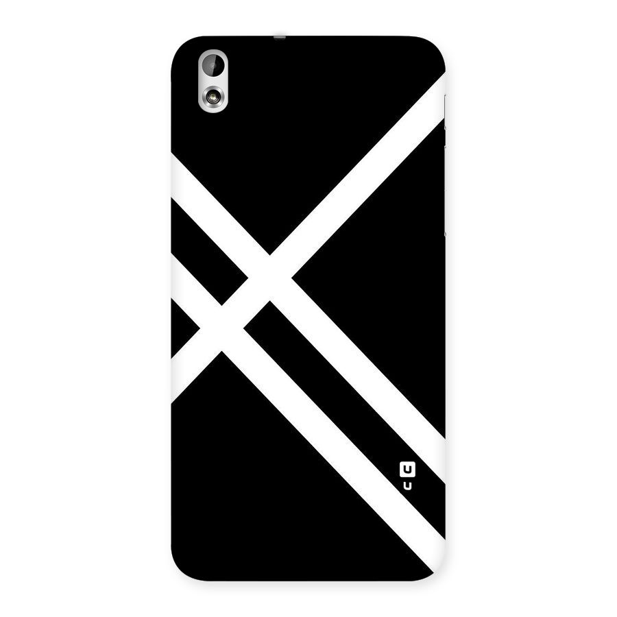 CrissCross Lines Back Case for HTC Desire 816g