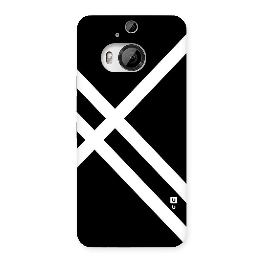 CrissCross Lines Back Case for HTC One M9 Plus