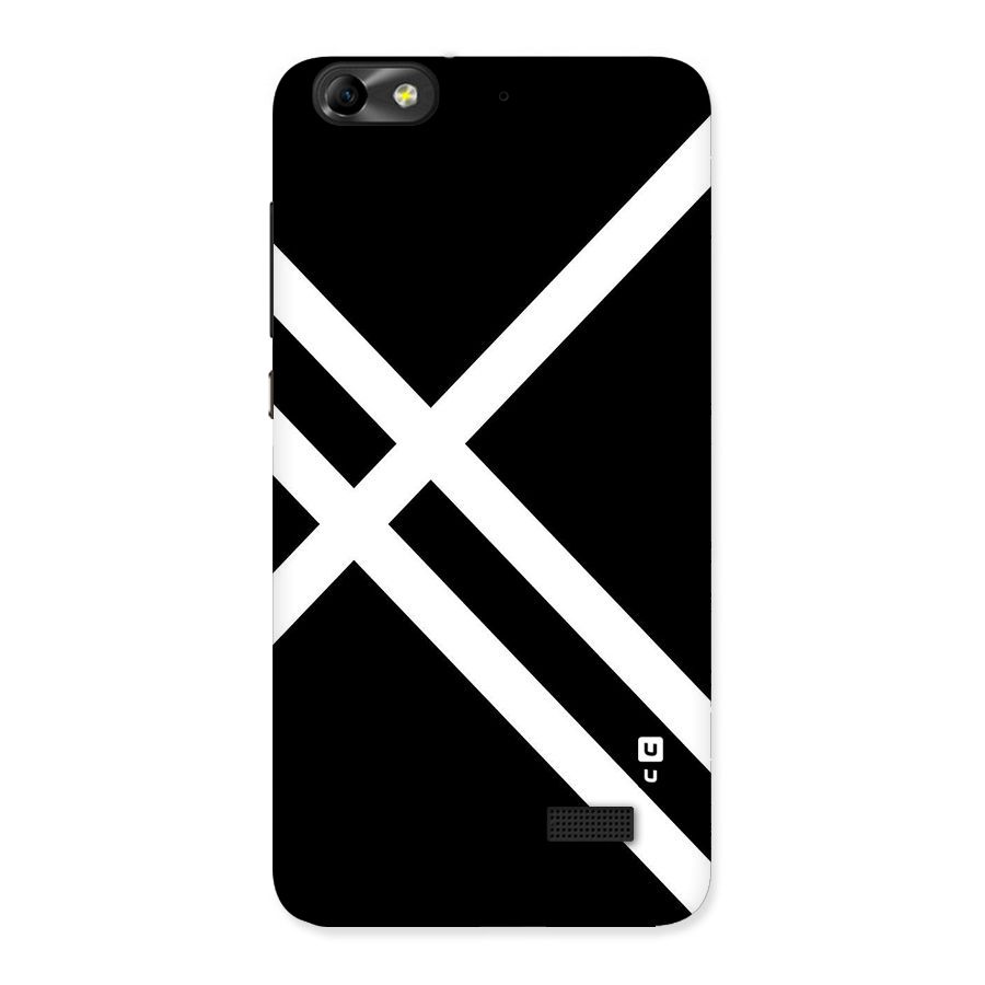 CrissCross Lines Back Case for Honor 4C