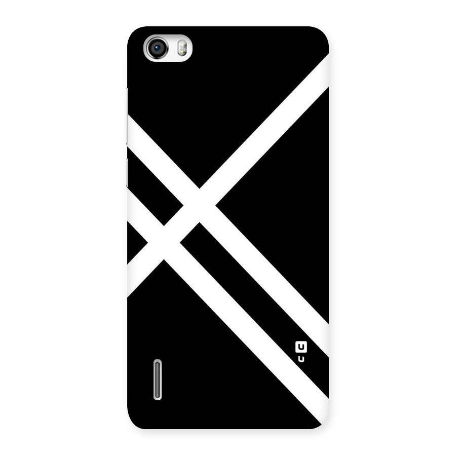 CrissCross Lines Back Case for Honor 6