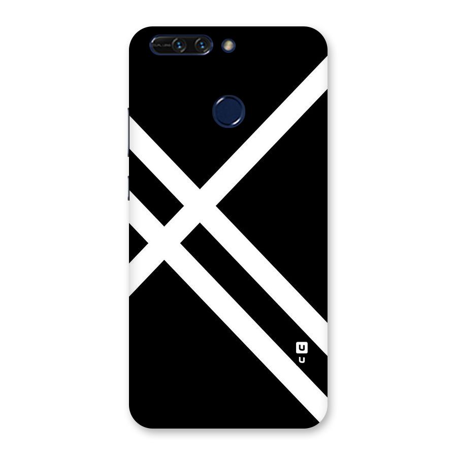 CrissCross Lines Back Case for Honor 8 Pro