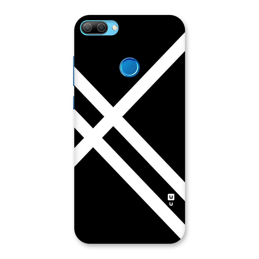 CrissCross Lines Back Case for Honor 9N