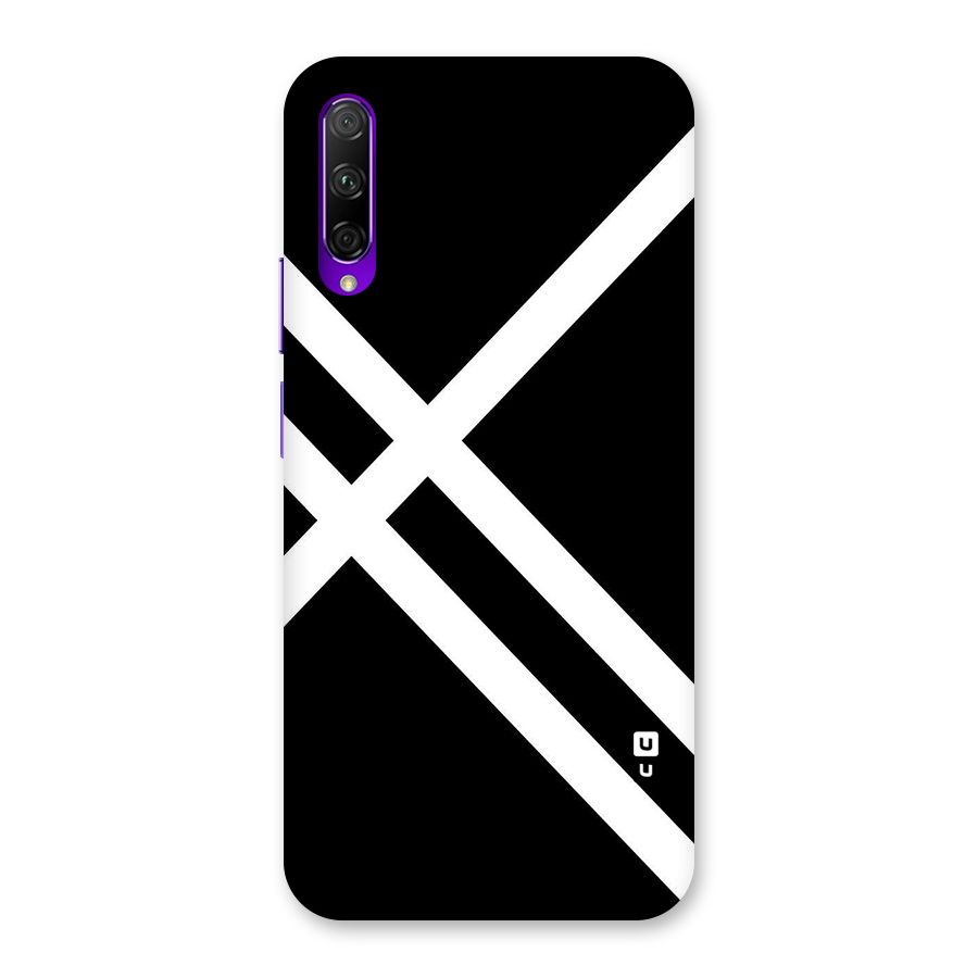 CrissCross Lines Back Case for Honor 9X Pro