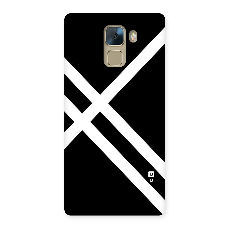 CrissCross Lines Back Case for Huawei Honor 7